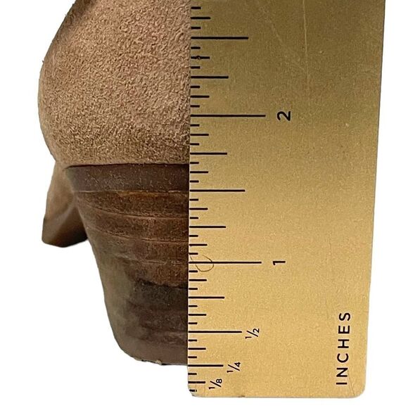 VINCE CAMUTO Carlina Western Boho Suede Tassel Wrap Booties 7.5 - Picture 10 of 12